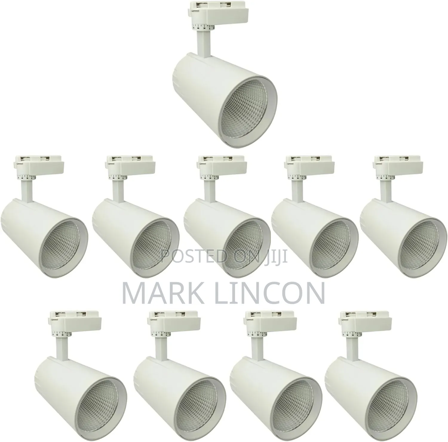 1pc Premium COB LED Track Light Aluminum Alloy Spotlight