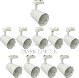 1pc Premium COB LED Track Light Aluminum Alloy Spotlight