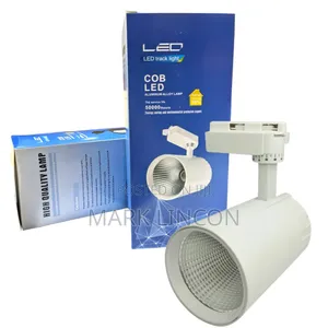 1pc Premium COB LED Track Light Aluminum Alloy Spotlight