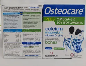 Osteocare Plus Omega-3 and Soy Isoflavones,