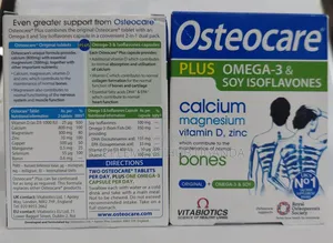 Osteocare Plus Omega-3 and Soy Isoflavones,