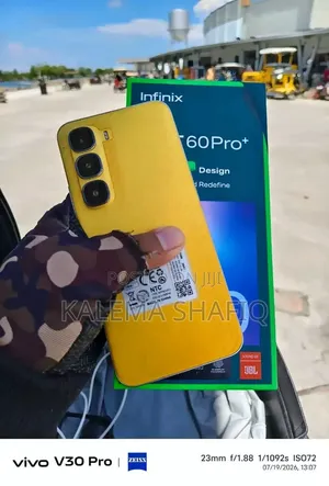 New Infinix Hot 60 Pro+ 256 GB Yellow