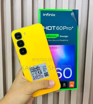 New Infinix Hot 60 Pro+ 256 GB Yellow