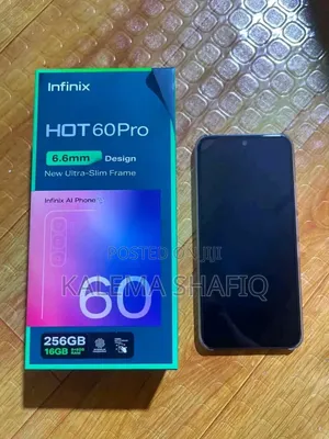 New Infinix Hot 60 Pro 256 GB Gray