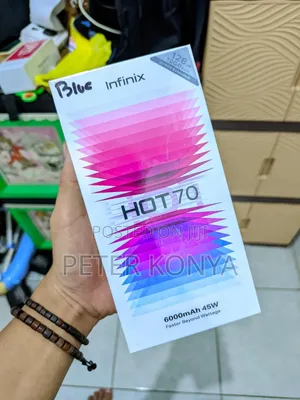 New Infinix Hot 70 256 GB Blue