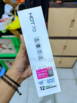 New Infinix Hot 70 256 GB Blue