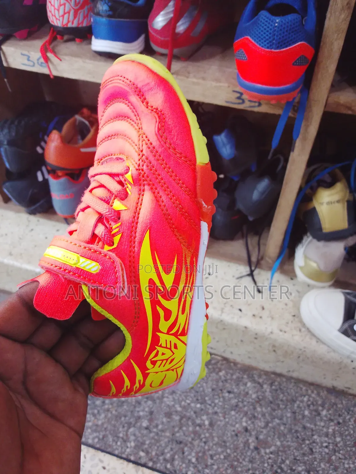 Orange Shoe Size 31 for Kids