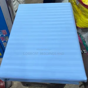 Cotton Bedsheets Set Light Blue