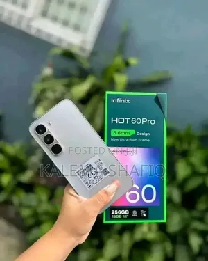 New Infinix Hot 60 Pro 256 GB Silver