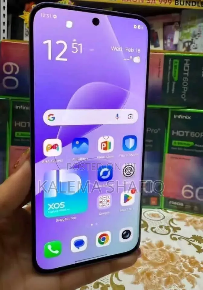 New Infinix Hot 60 Pro 256 GB Silver