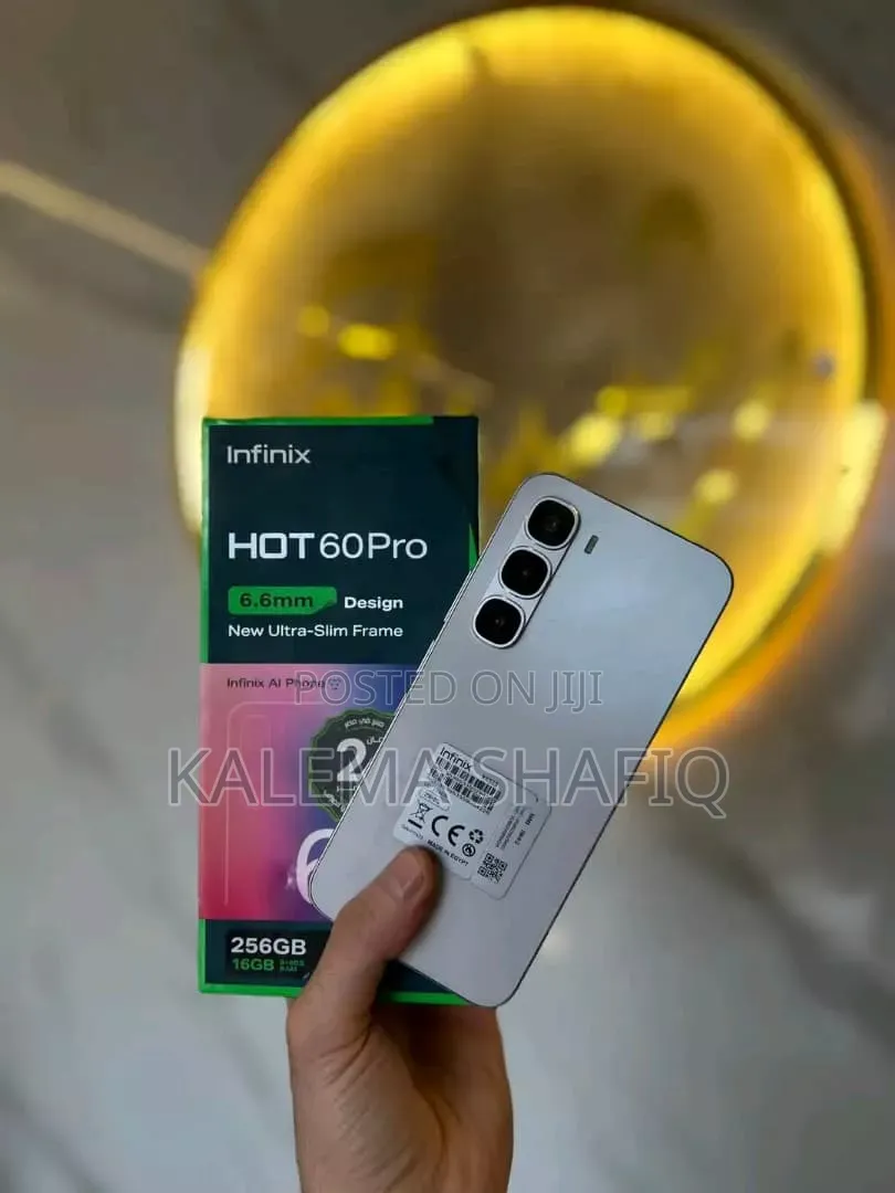 New Infinix Hot 60 Pro 256 GB Silver