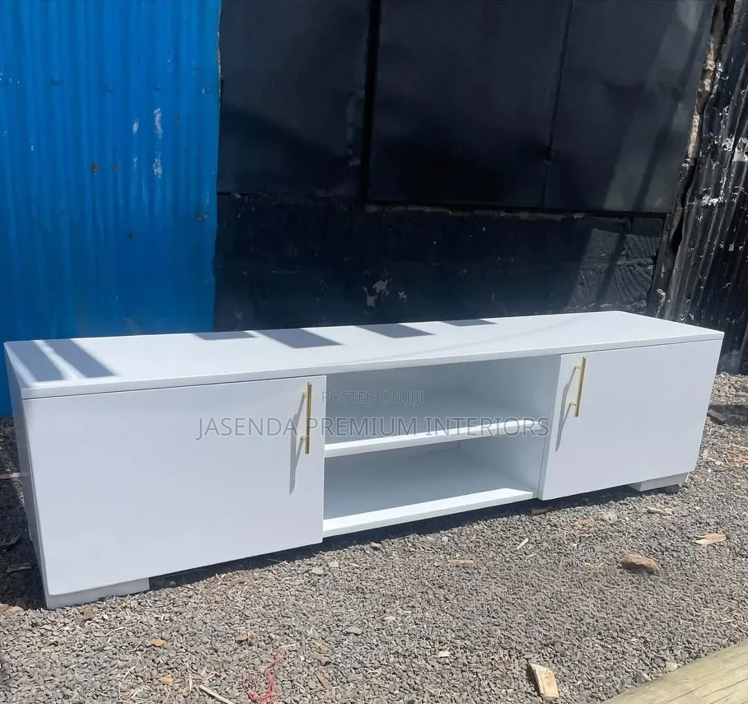 Luxury TV Stand White Gloss | Modern TV Table