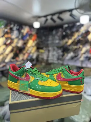 Nike Air Force 1 Low X Lil Yachty Concrete Boys Lucky Green Sneakers