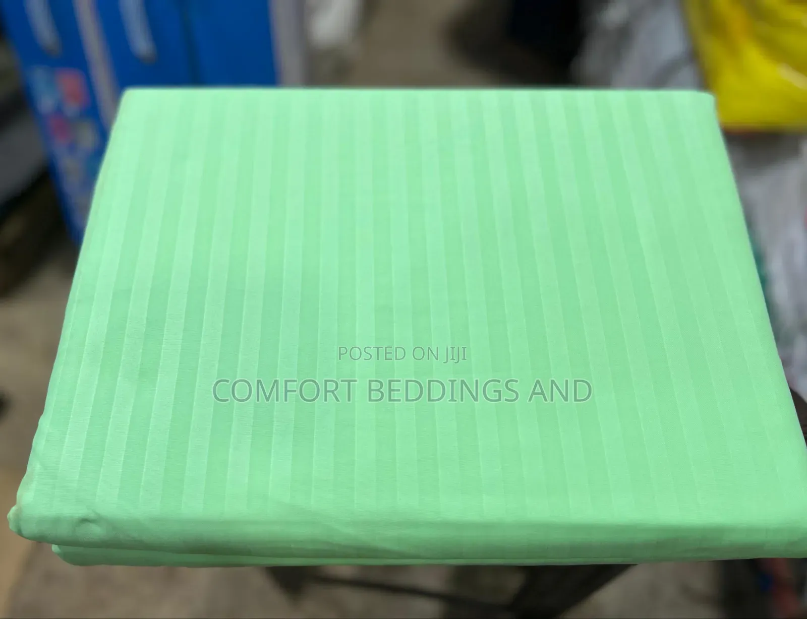 Cotton Bedsheets Set Light Green