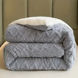 Gray Heavy Bed Covers 6by6