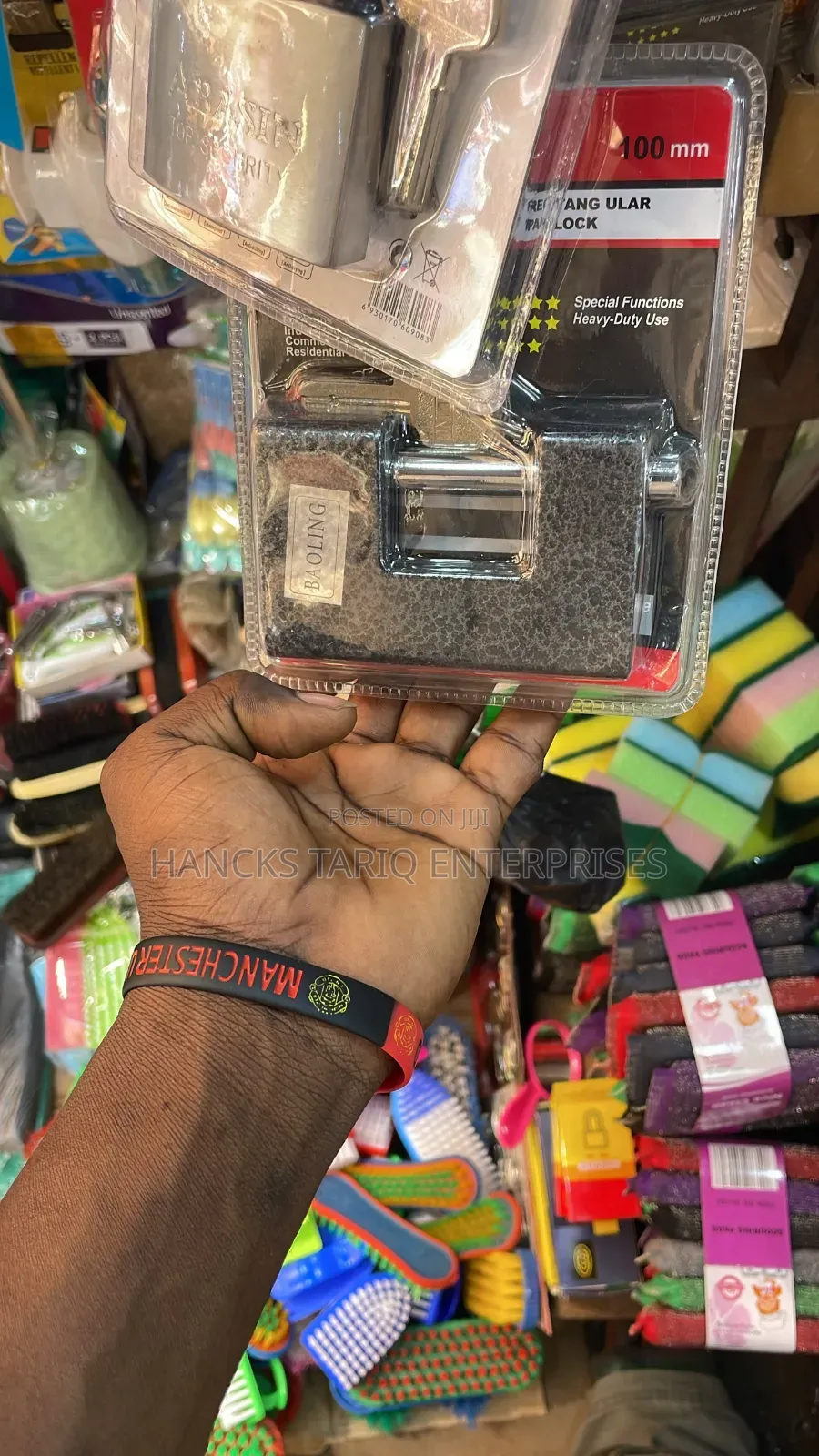 Heavy-Duty Shutter Padlock