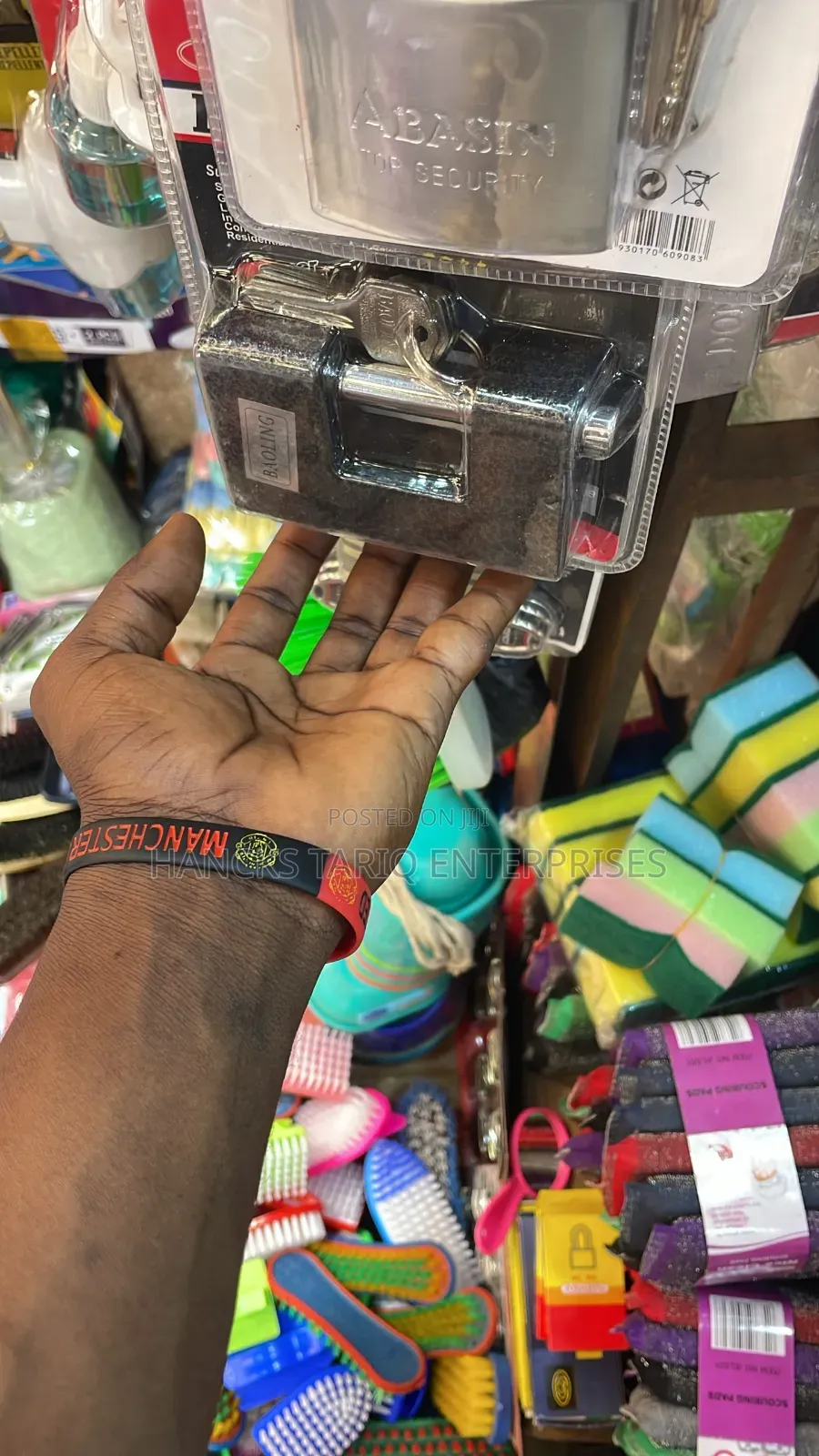 Heavy-Duty Shutter Padlock