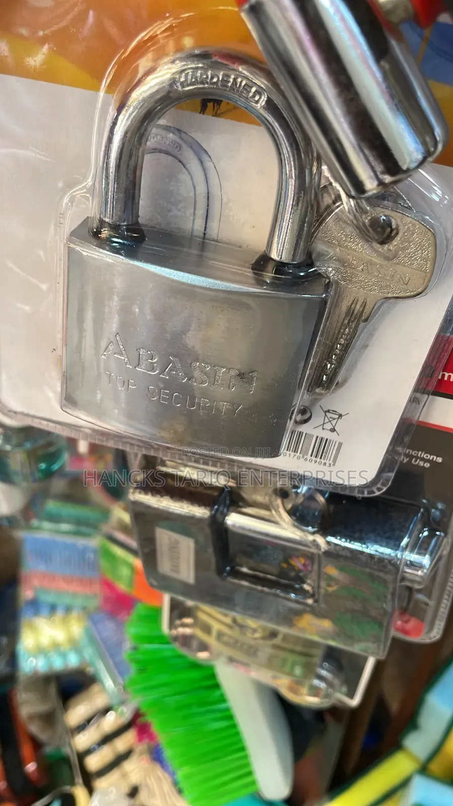 ABASIN Top Security Heavy-Duty Padlock.