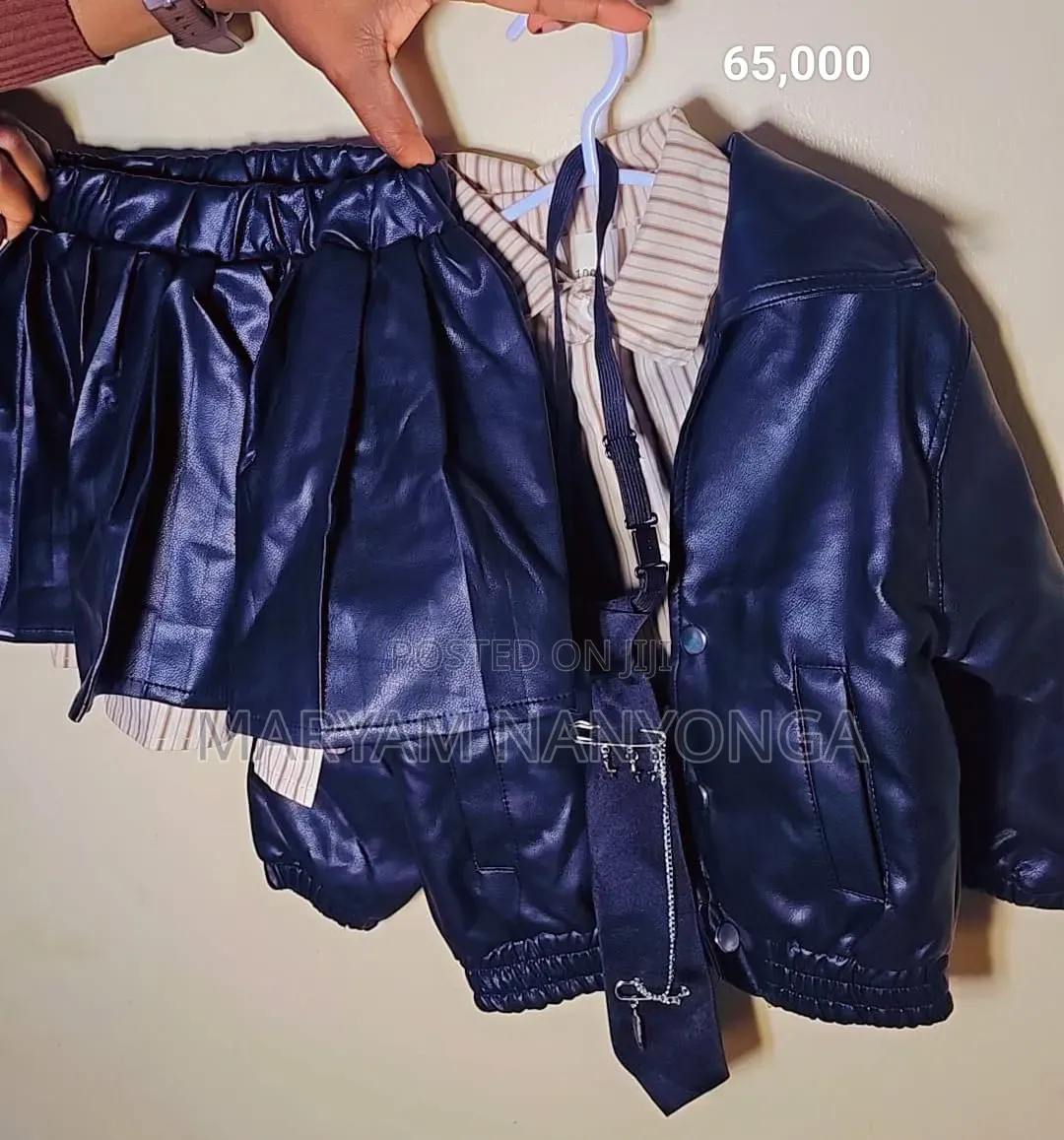 Leather Kids Jacket