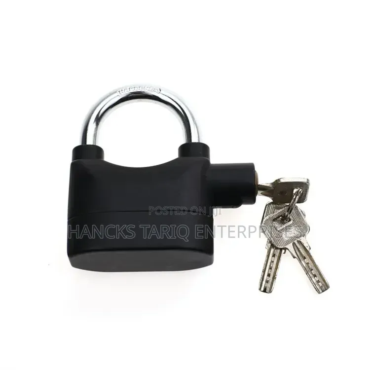 Heavy-Duty Alarm Padlock