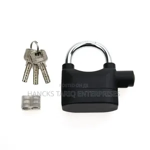 Heavy-Duty Alarm Padlock