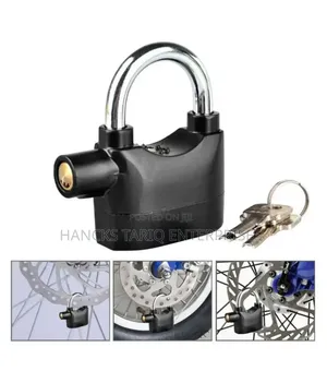 Heavy-Duty Alarm Padlock
