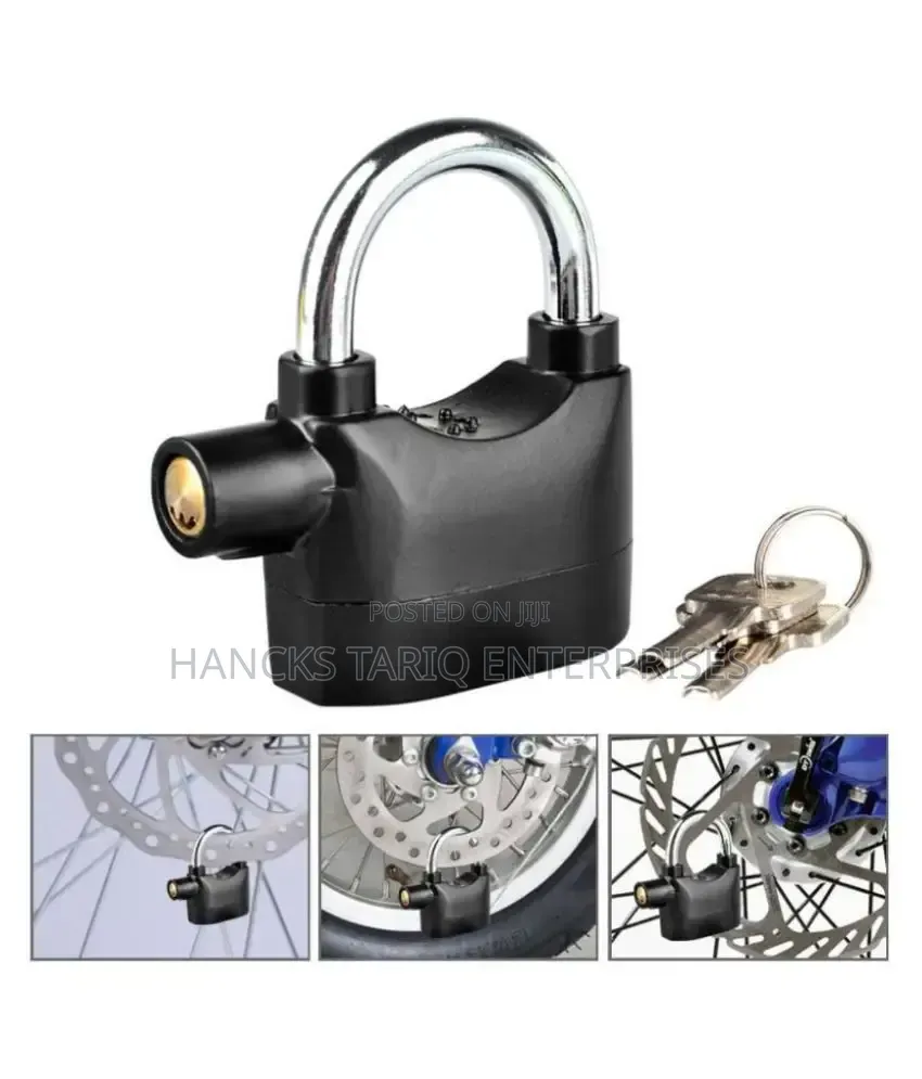 Heavy-Duty Alarm Padlock