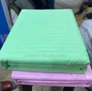 Two Pillowcase Cotton Bedsheets Green