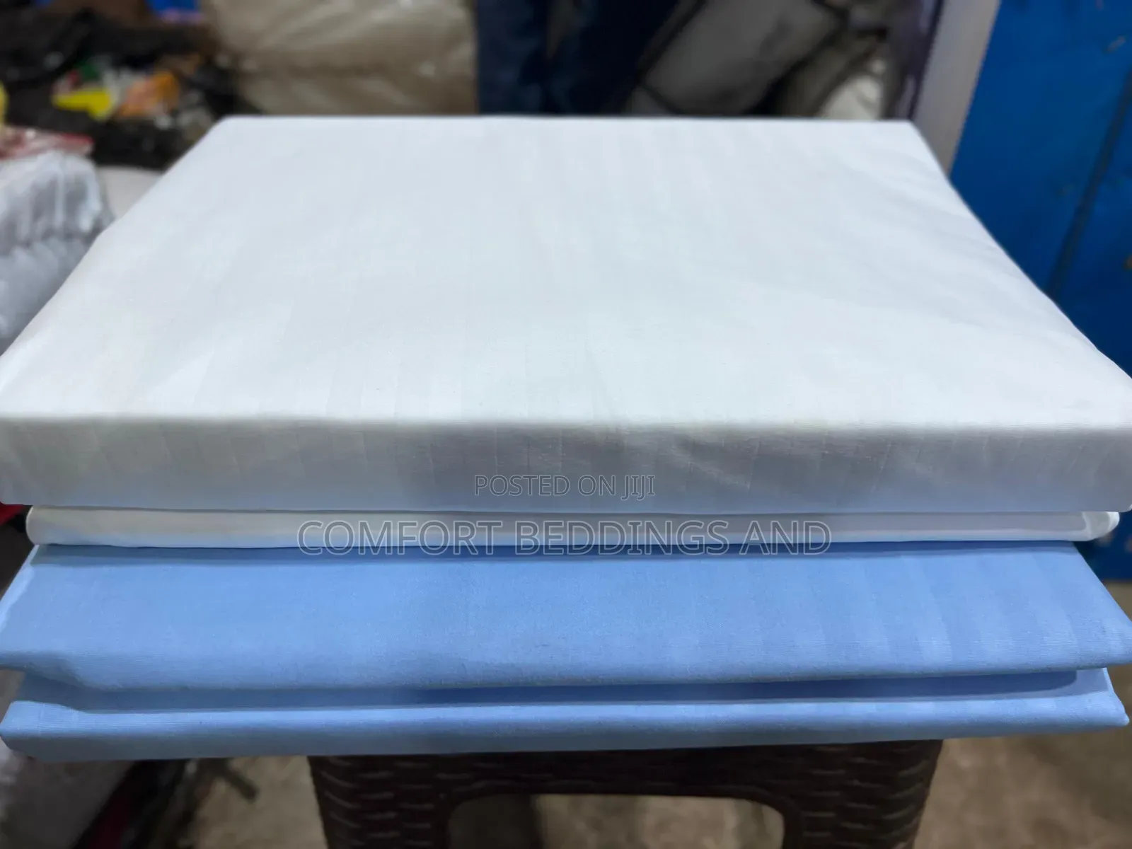 Two Pillowcase Bedsheets White