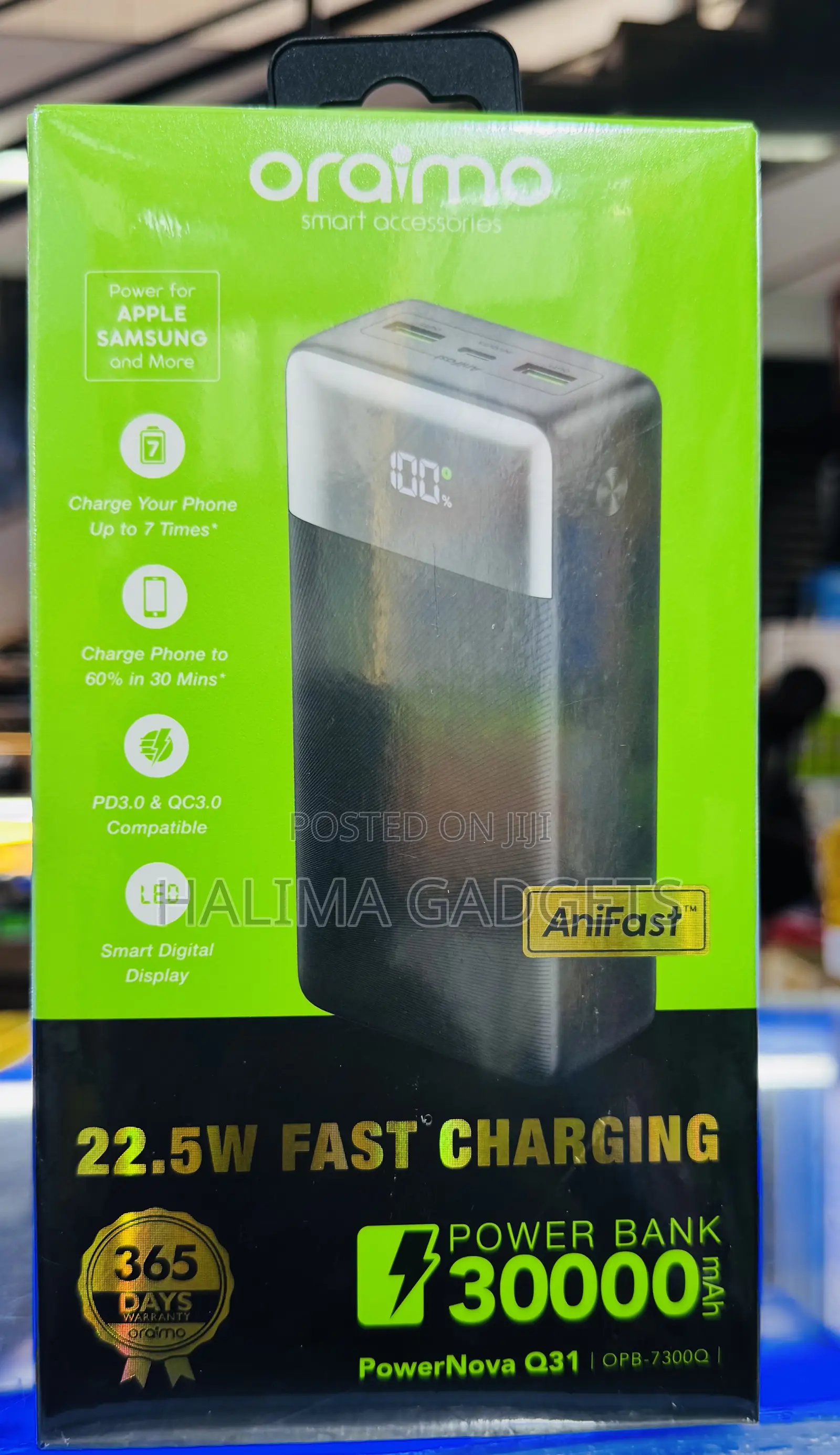 Oramio 30000mah