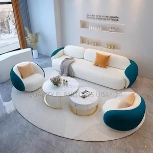 4 Seater Curved Sofa Set