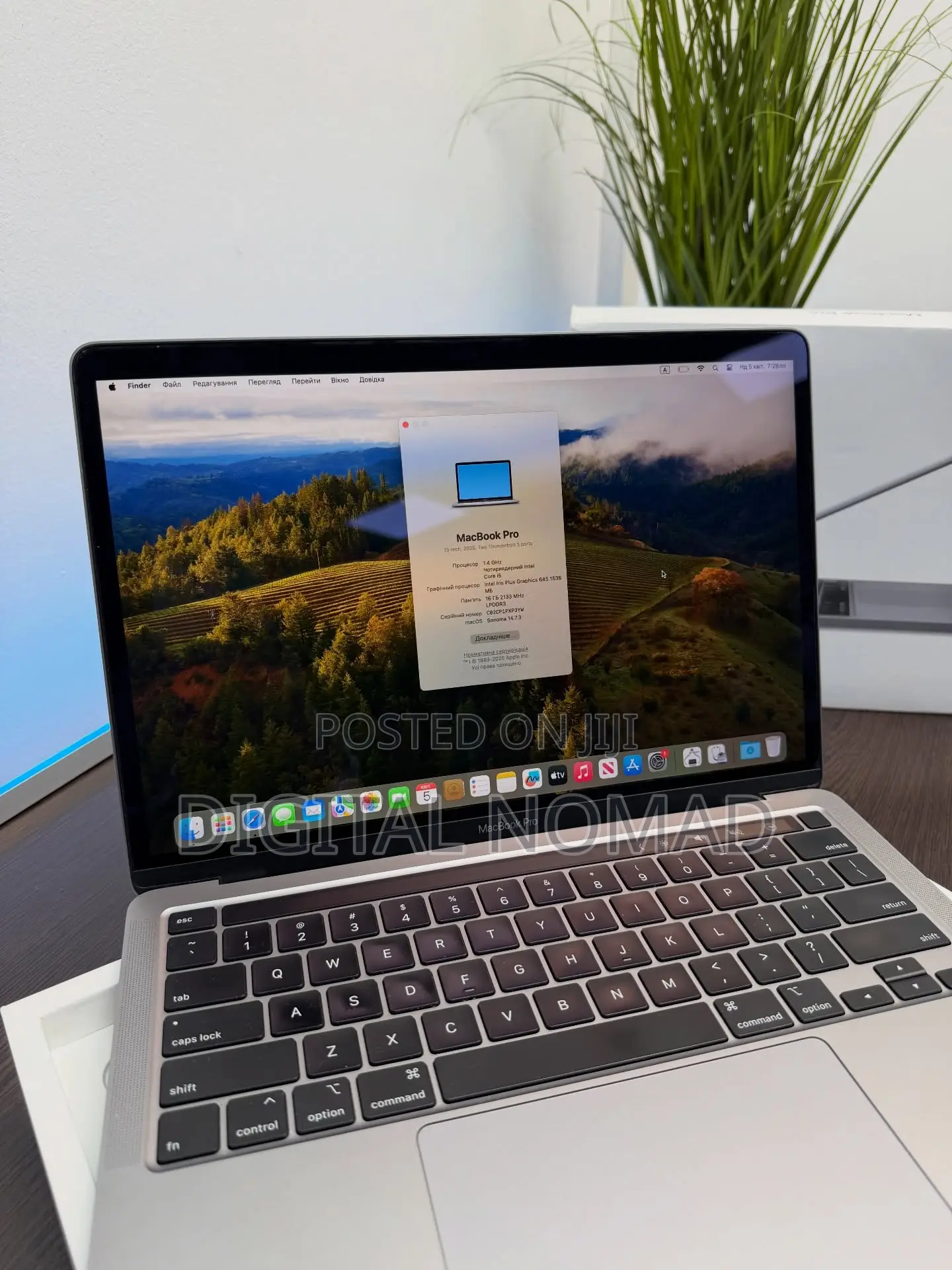Laptop Apple MacBook Pro 2020 M1 16GB Apple M1 Pro SSD 512GB