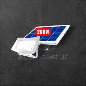 Blue Carbon 200W Solar Flood Light – Bright Reliable