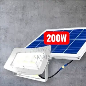 Blue Carbon 200W Premium Solar Flood Light