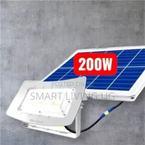 Blue Carbon 200W Premium Solar Flood Light