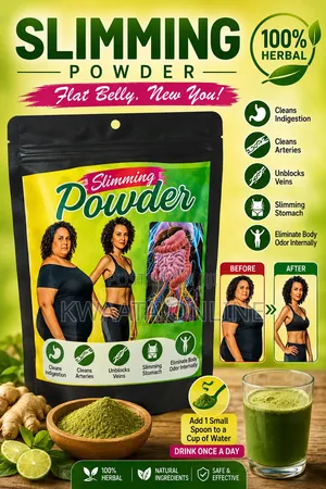 Medium Size Herbal Slimming Powder – Flat Belly Body Detox Formula