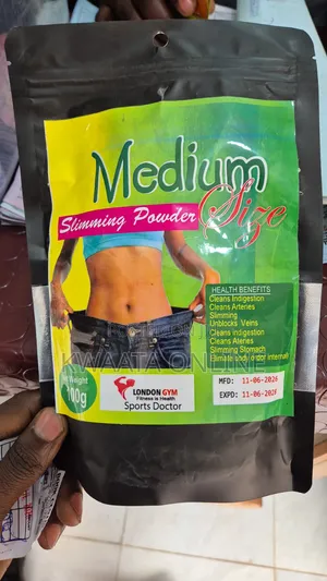 Medium Size Herbal Slimming Powder – Flat Belly Body Detox Formula