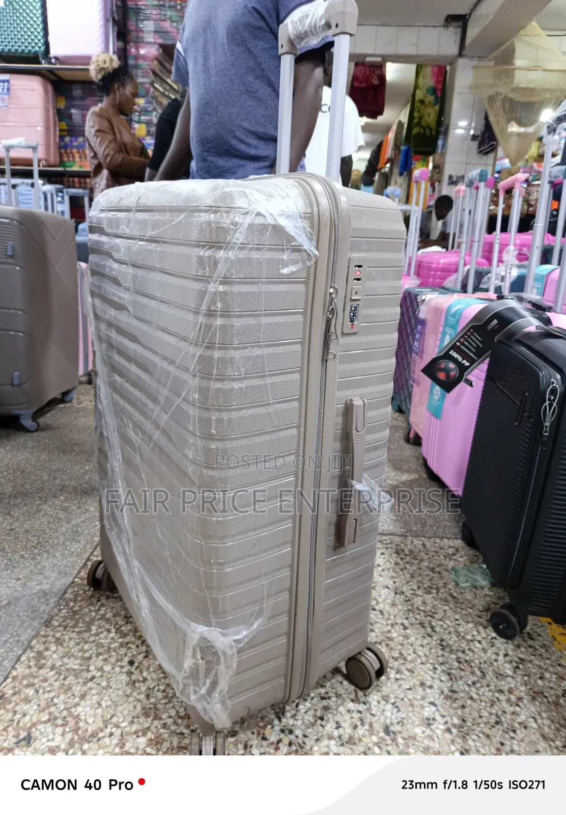 Plastic Suitcase. Large Size