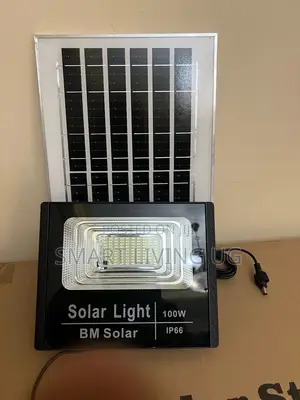100W All-in-One Solar Flood Light
