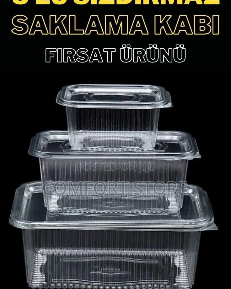 Colorless Packaging Container