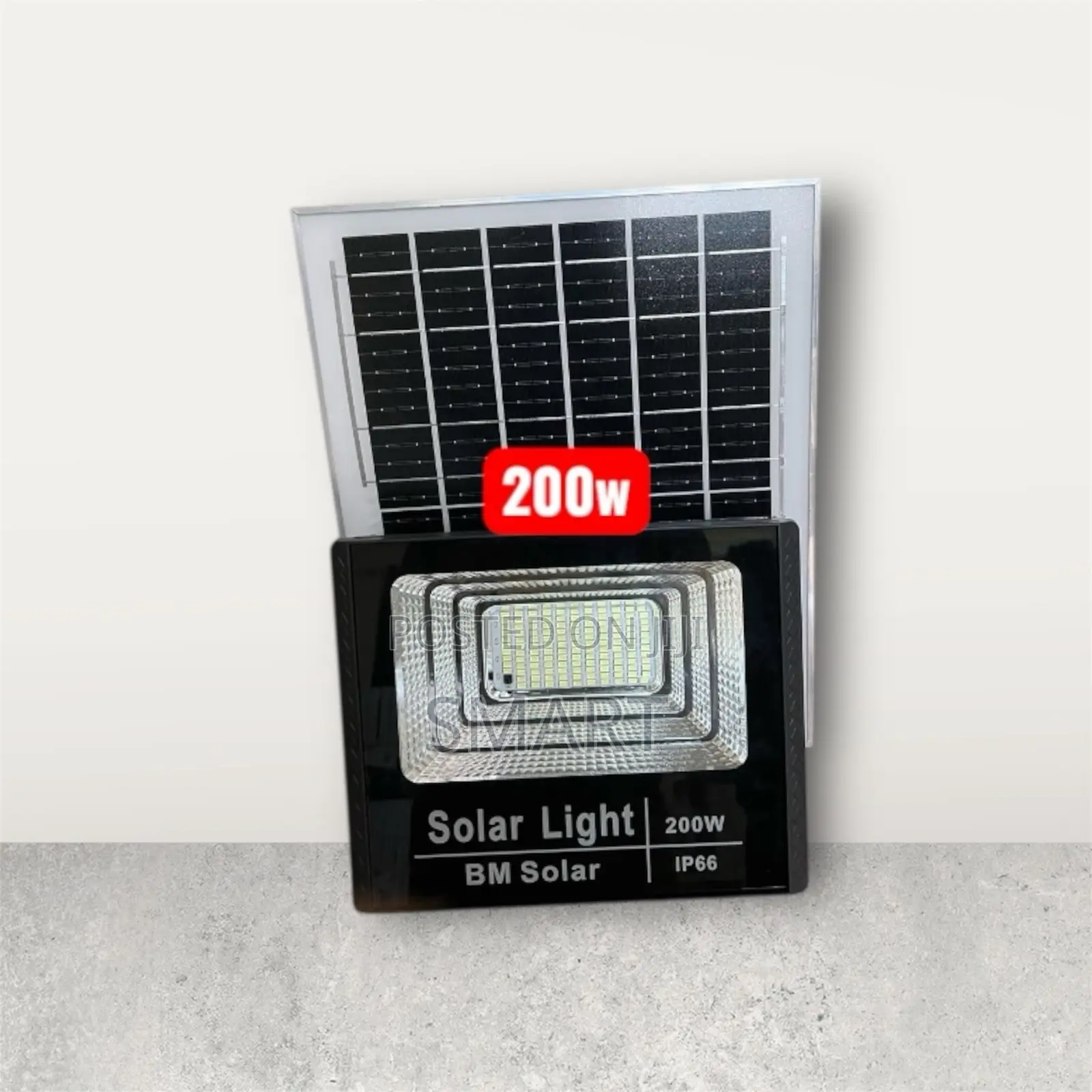 200W LED Solar Floodlight With Remote Control