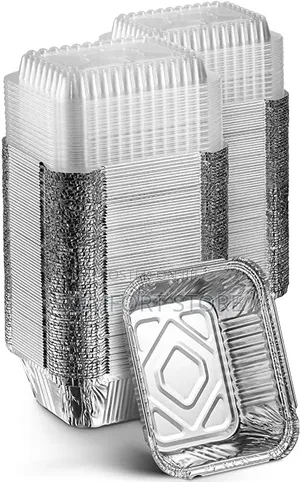 Sliver Food Packing Containers 12pcs