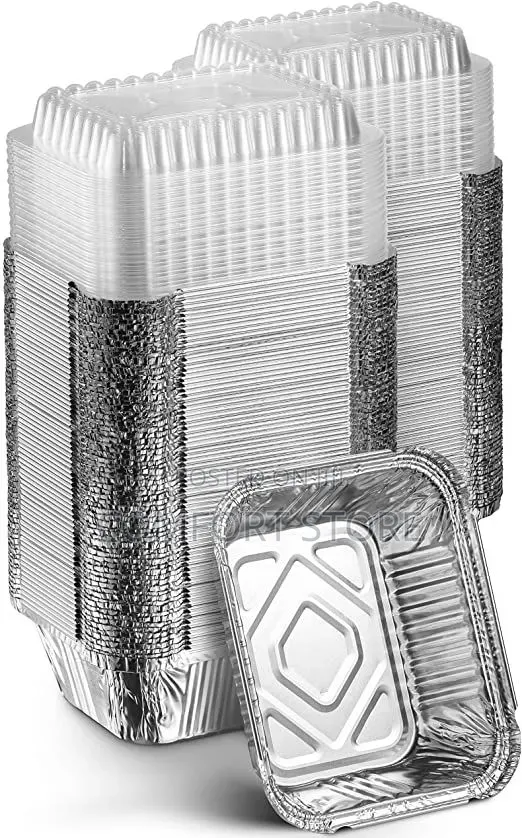 Sliver Food Packing Containers 12pcs