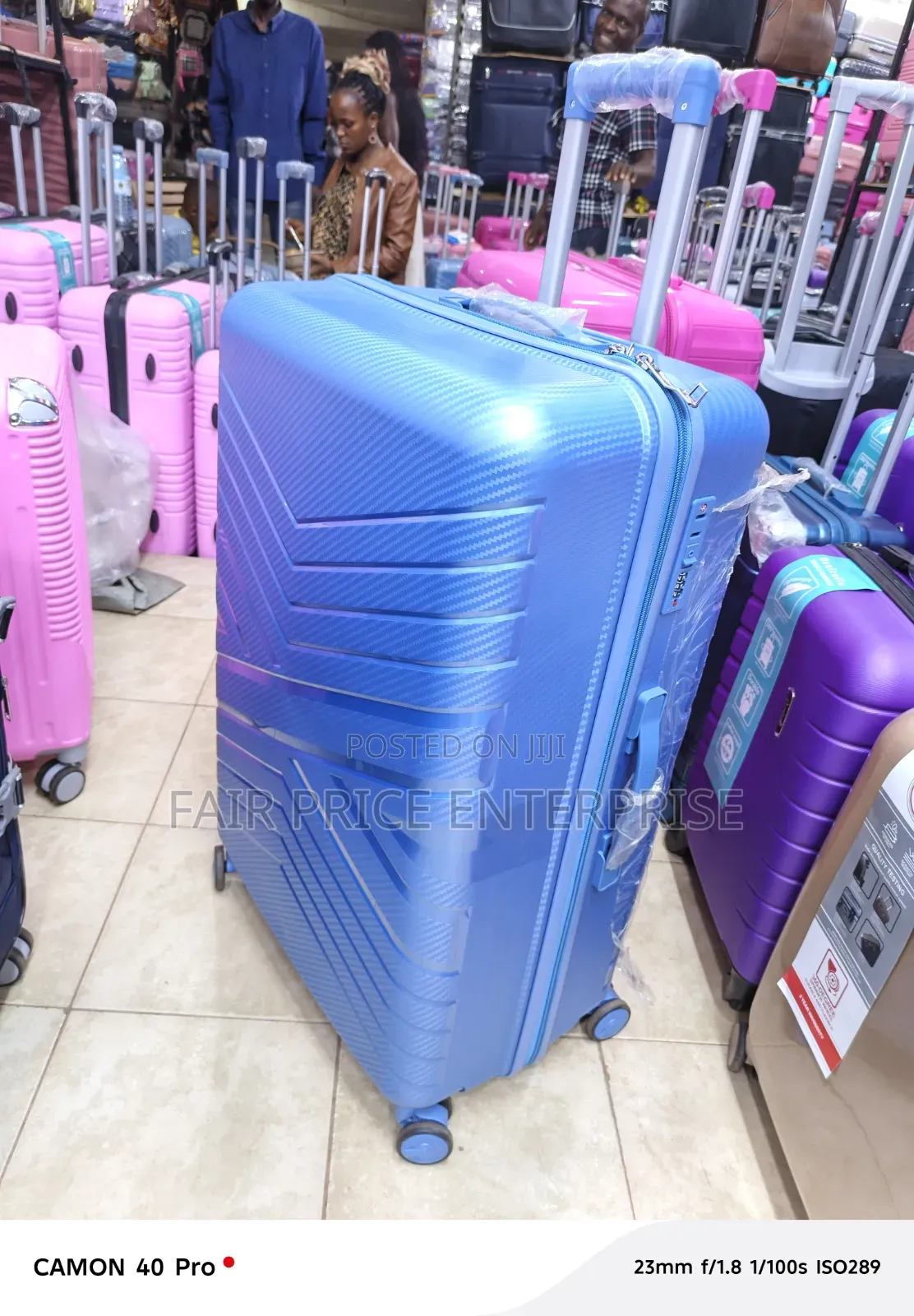 Quality Plastic Suitcase in Large Size