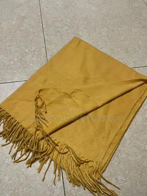 Mustard Yellow Cashmere Scarf