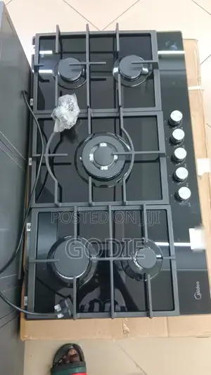 Midea 90cm Built-in Gas Hob, Featuring Five Burners