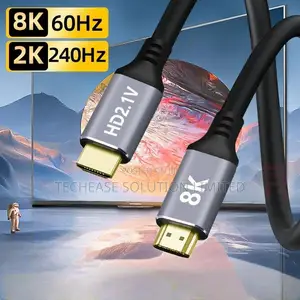  HDMI 2.1 Cable – 3M High-Speed 48Gbps UHD Cable