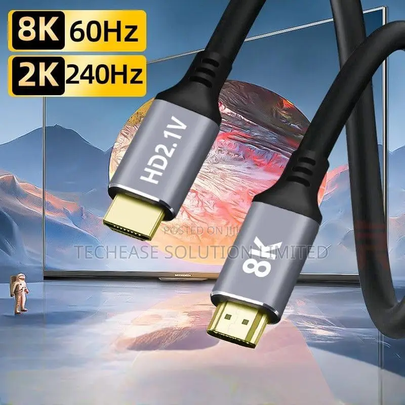  HDMI 2.1 Cable – 3M High-Speed 48Gbps UHD Cable