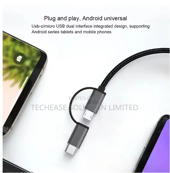 3-in-1 HDMI Cable Adapter – Type-C / Micro USB / Phone MHL to HDMI