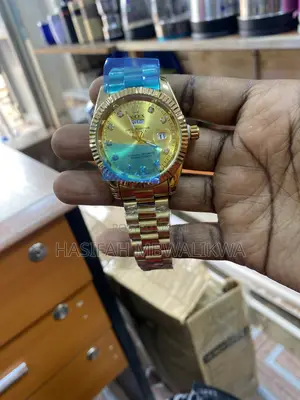 Golden Rolex Watch